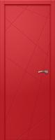 Дверь Капелли Multicolor Ф7A, Ral3020, красный