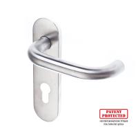 Ручка дверная на планке DOORLOCK 038KP/F-S9 PZ72 для противопожарных дверей