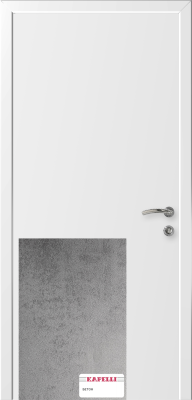 Дверь Kapelli classic гладкая, Бетон