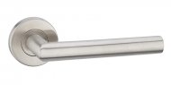 Ручка дверная V0192 INOX (нержавеющая сталь 204)